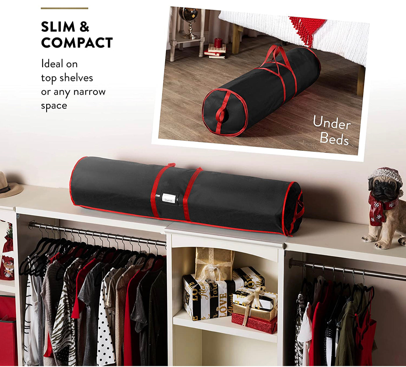 Wrapping Paper Storage Organizer