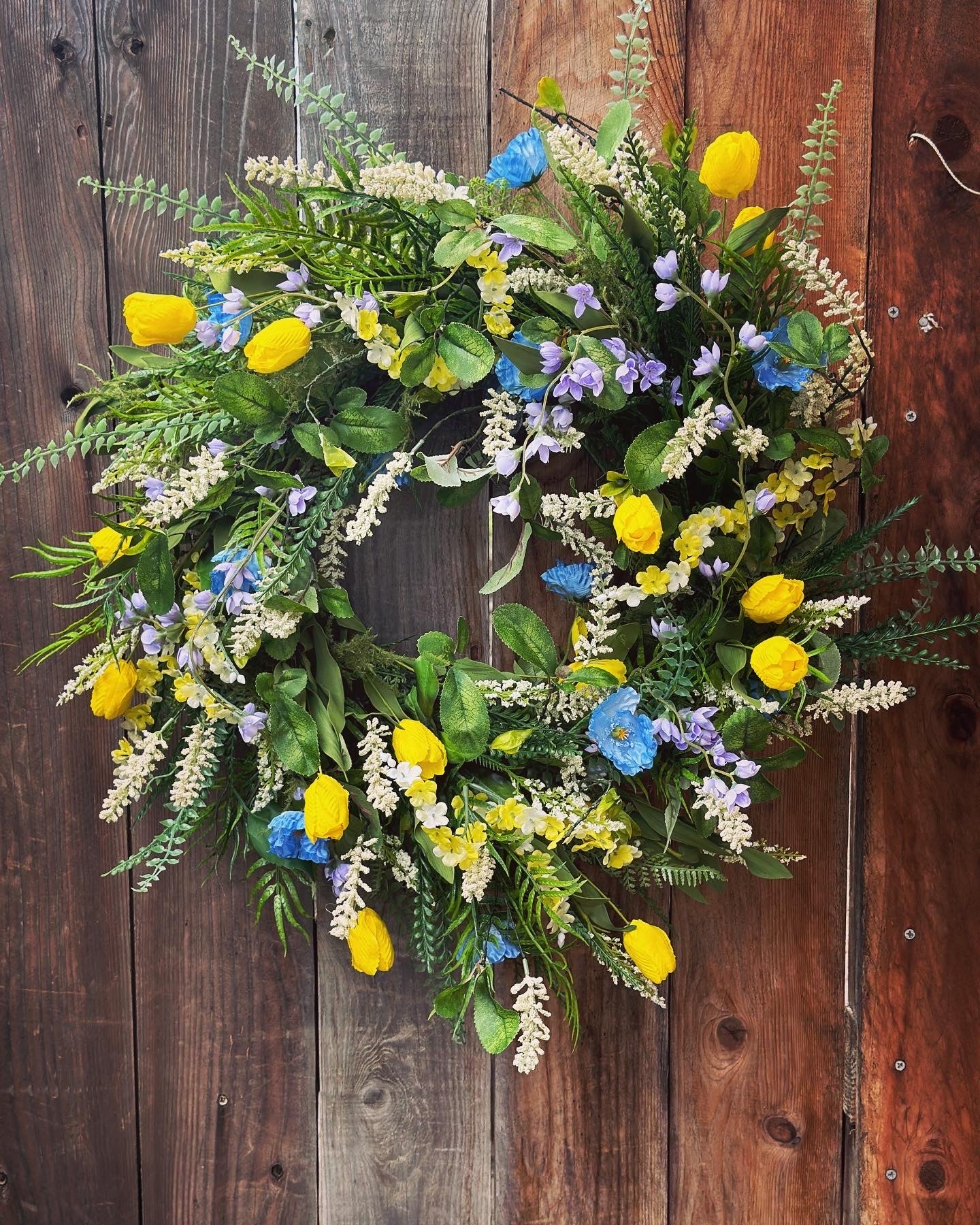 Tulip Mix Wreath, Flight