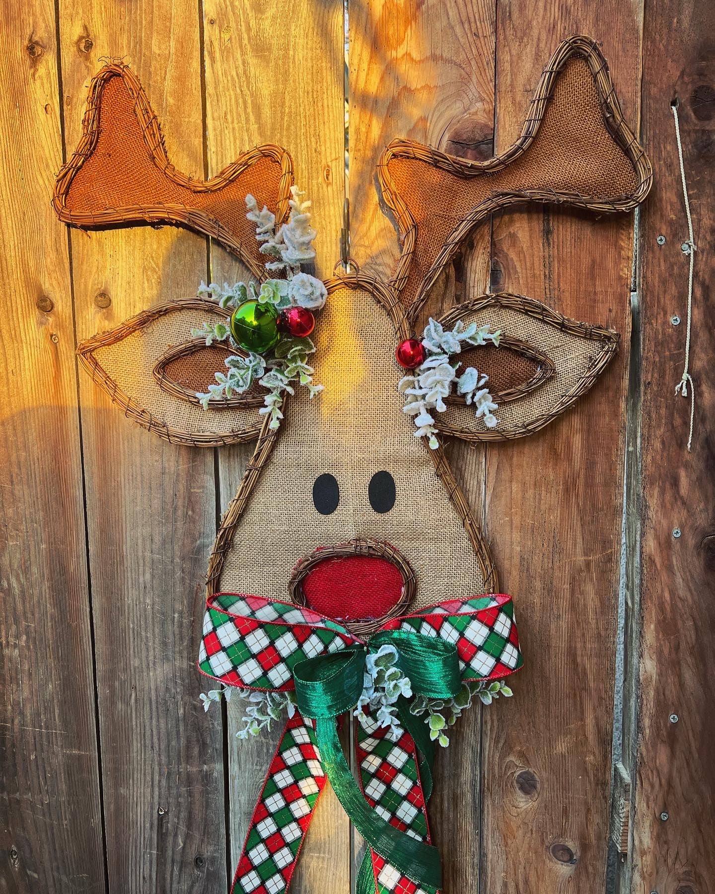 RJ Christmas Door Hanger, RJ