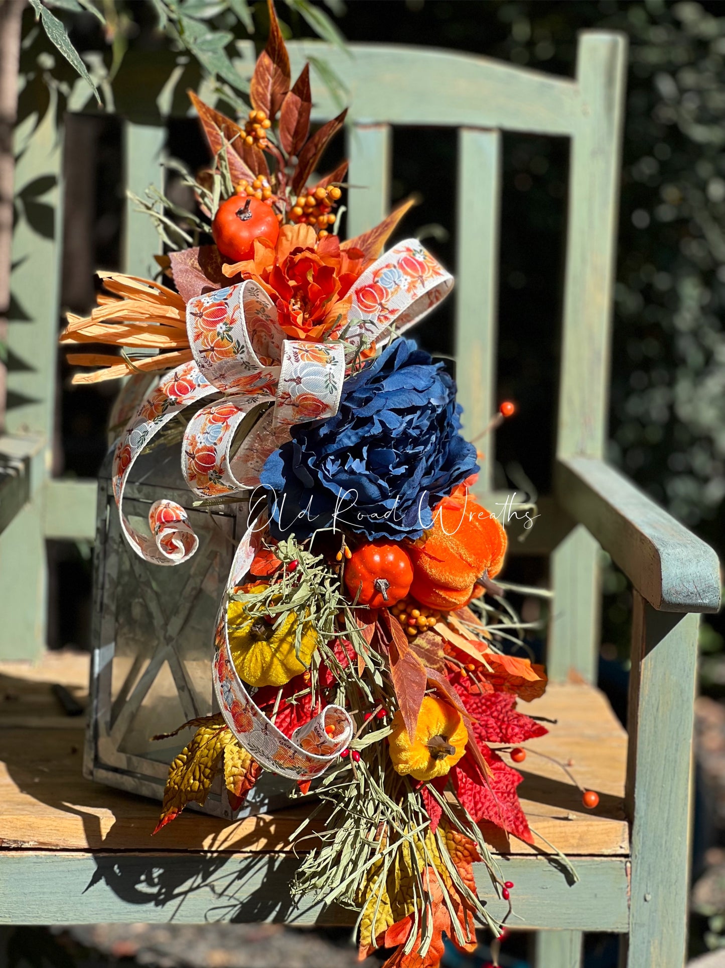 Fall Pumpkin Swag