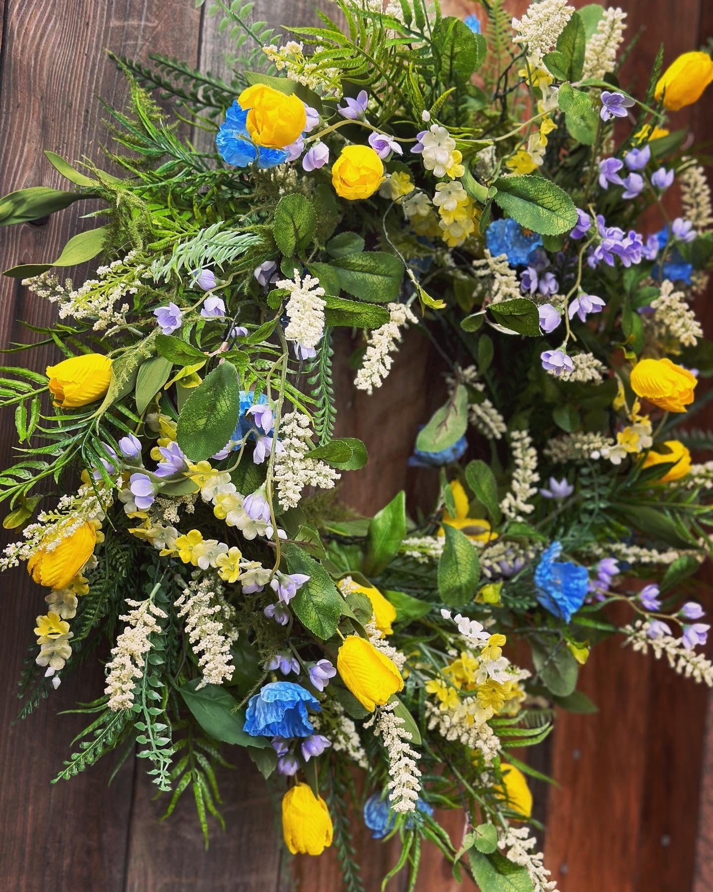 Tulip Mix Wreath, Flight