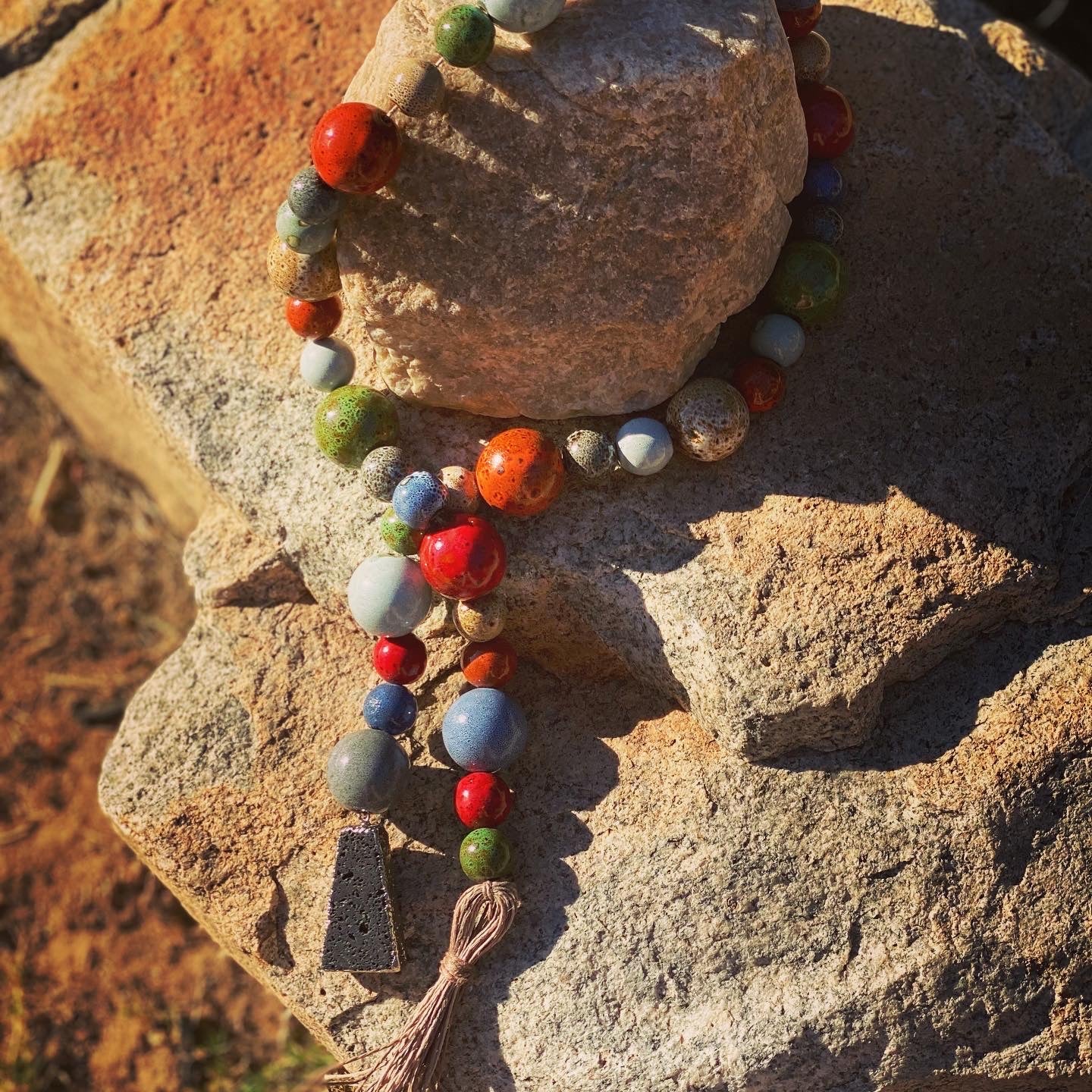 Ceramic Bead Garland