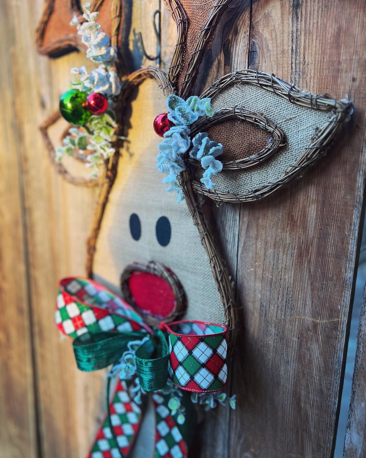 RJ Christmas Door Hanger, RJ