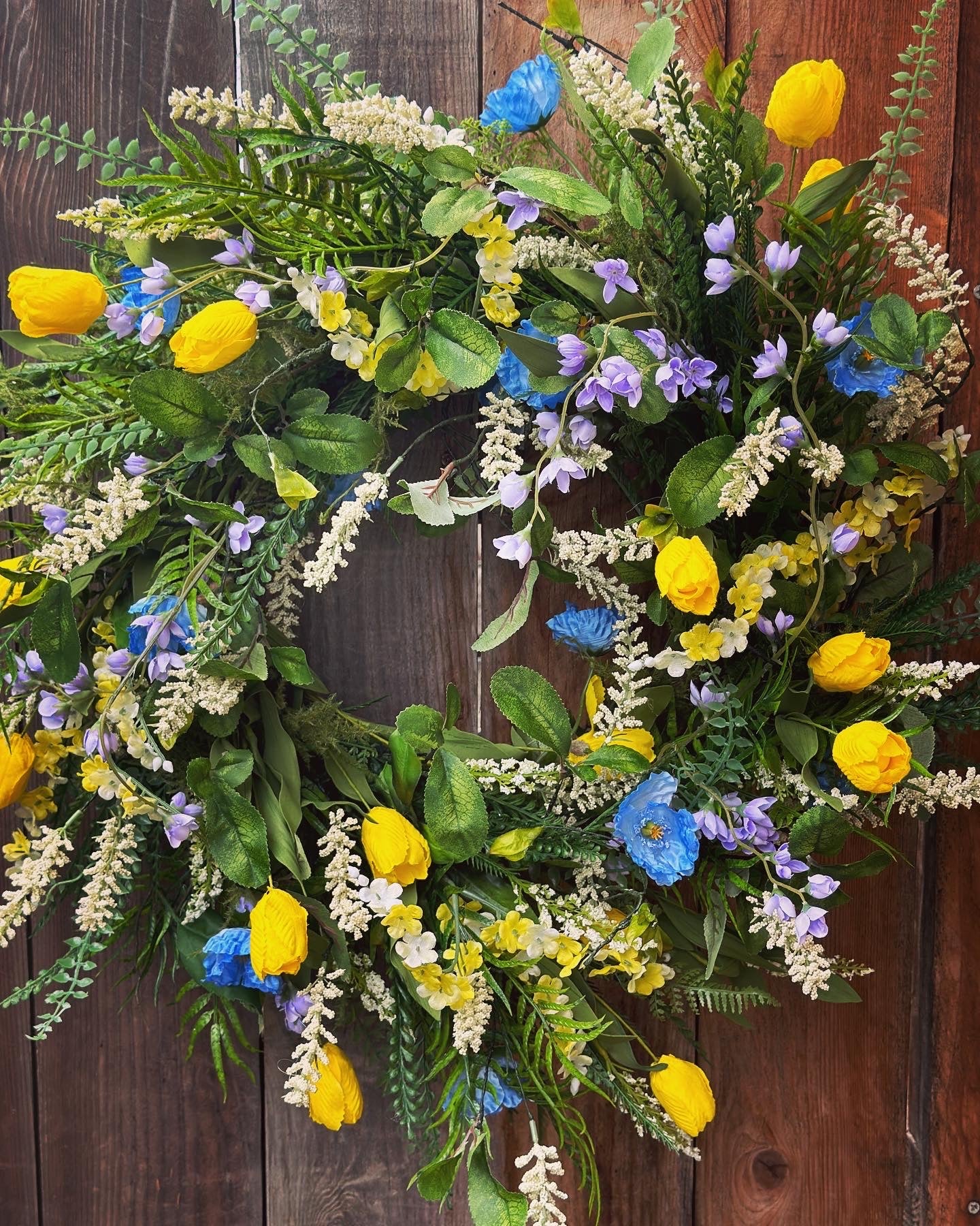 Tulip Mix Wreath, Flight