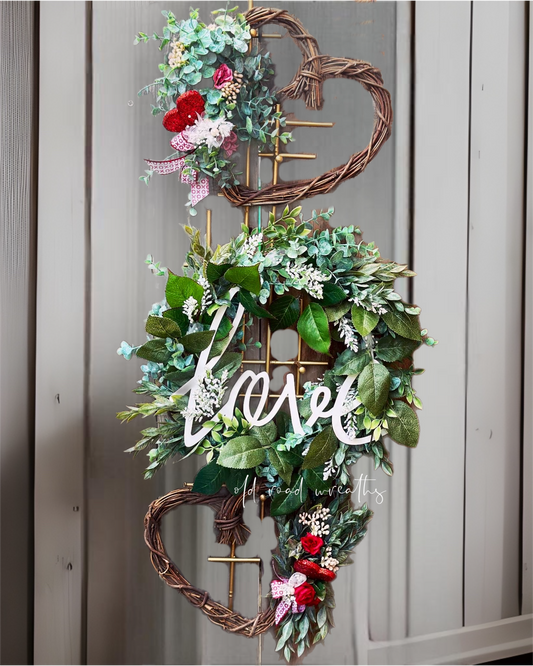 Mini Valentine Wreaths, Valerie