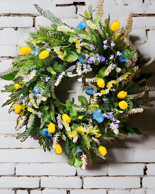 Tulip Mix Wreath, Flight