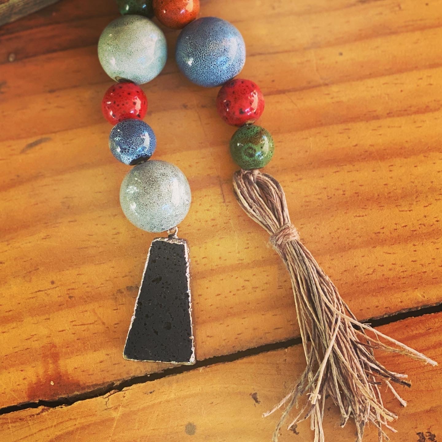 Ceramic Bead Garland