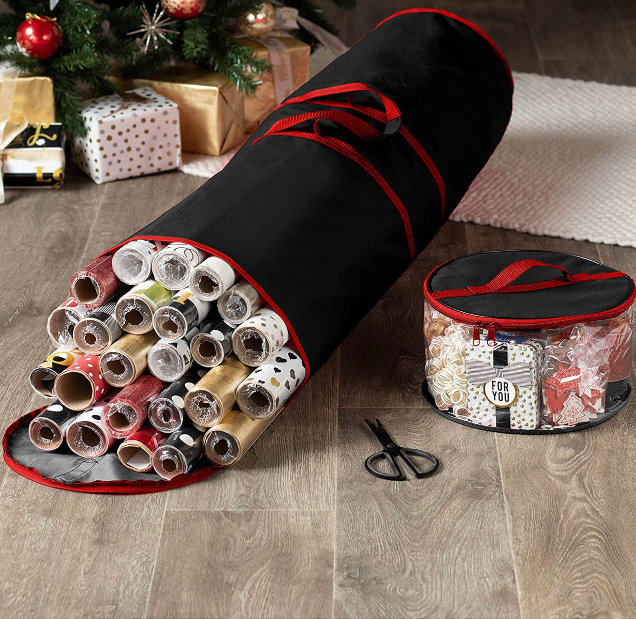 Wrapping Paper Storage Organizer