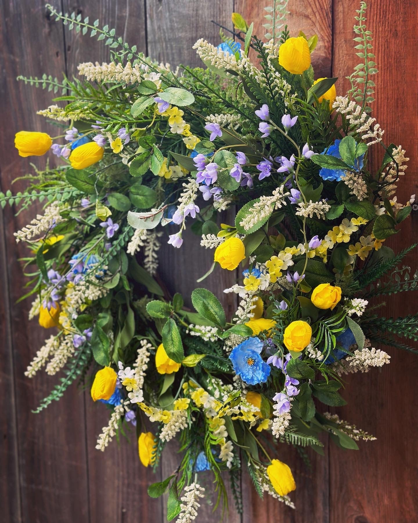 Tulip Mix Wreath, Flight