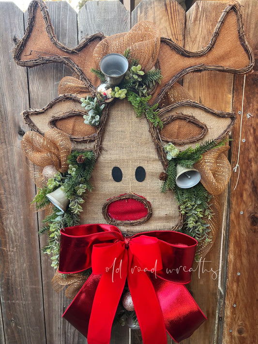 Rudolph the Reindeer Wreath, Rudolph