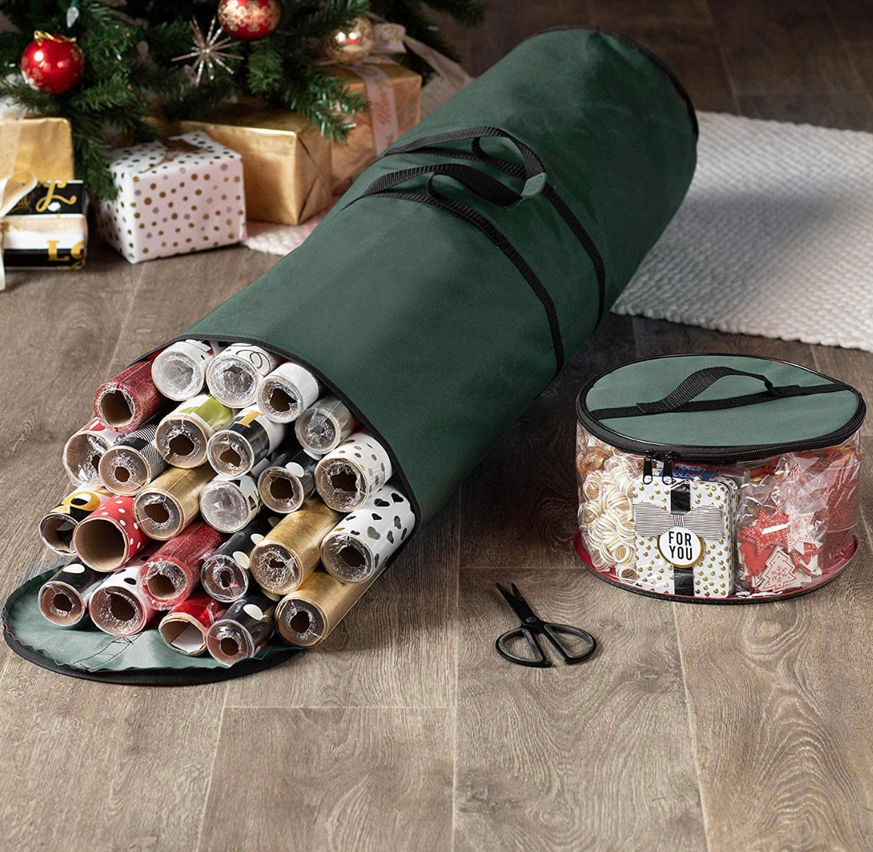 Wrapping Paper Storage Organizer