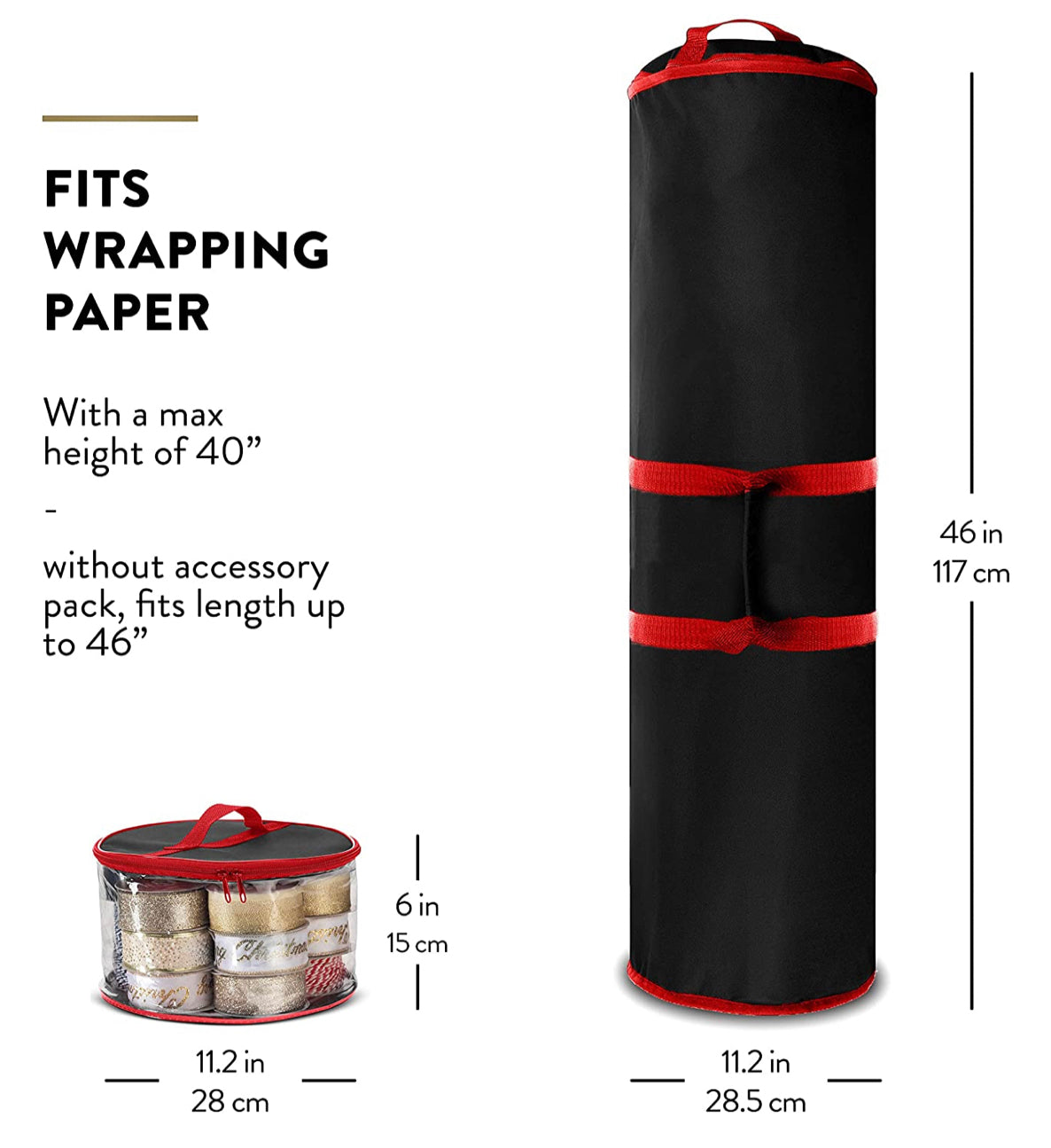 Wrapping Paper Storage Organizer