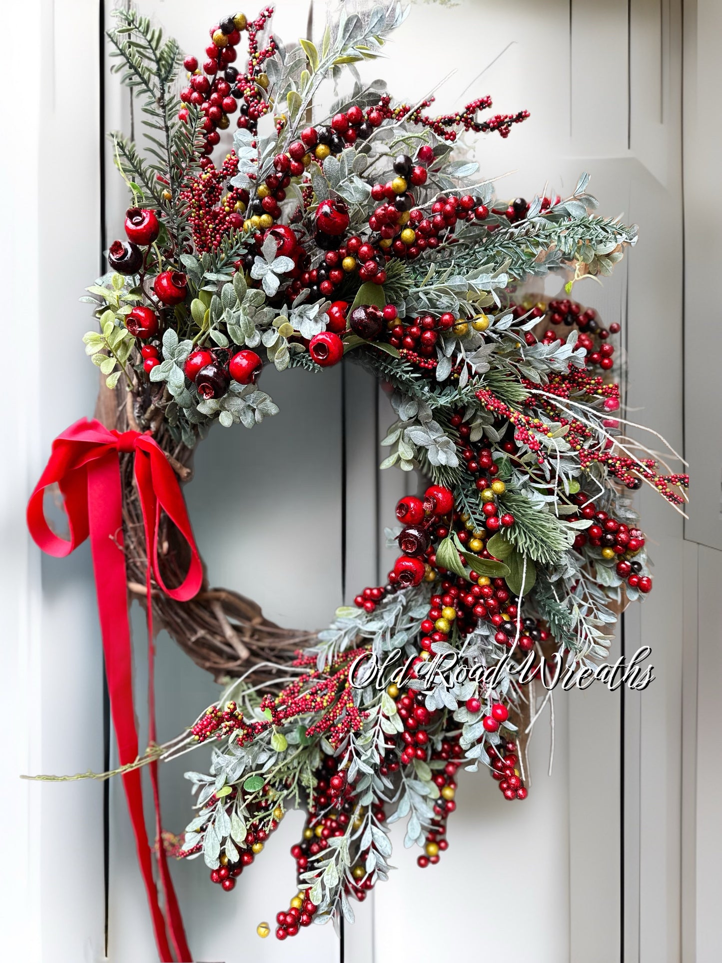 Very Berry Winter Wreath, Joy