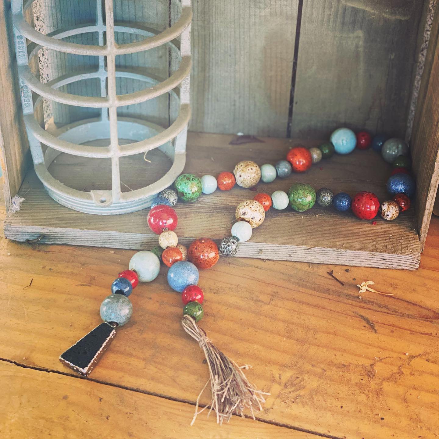Ceramic Bead Garland