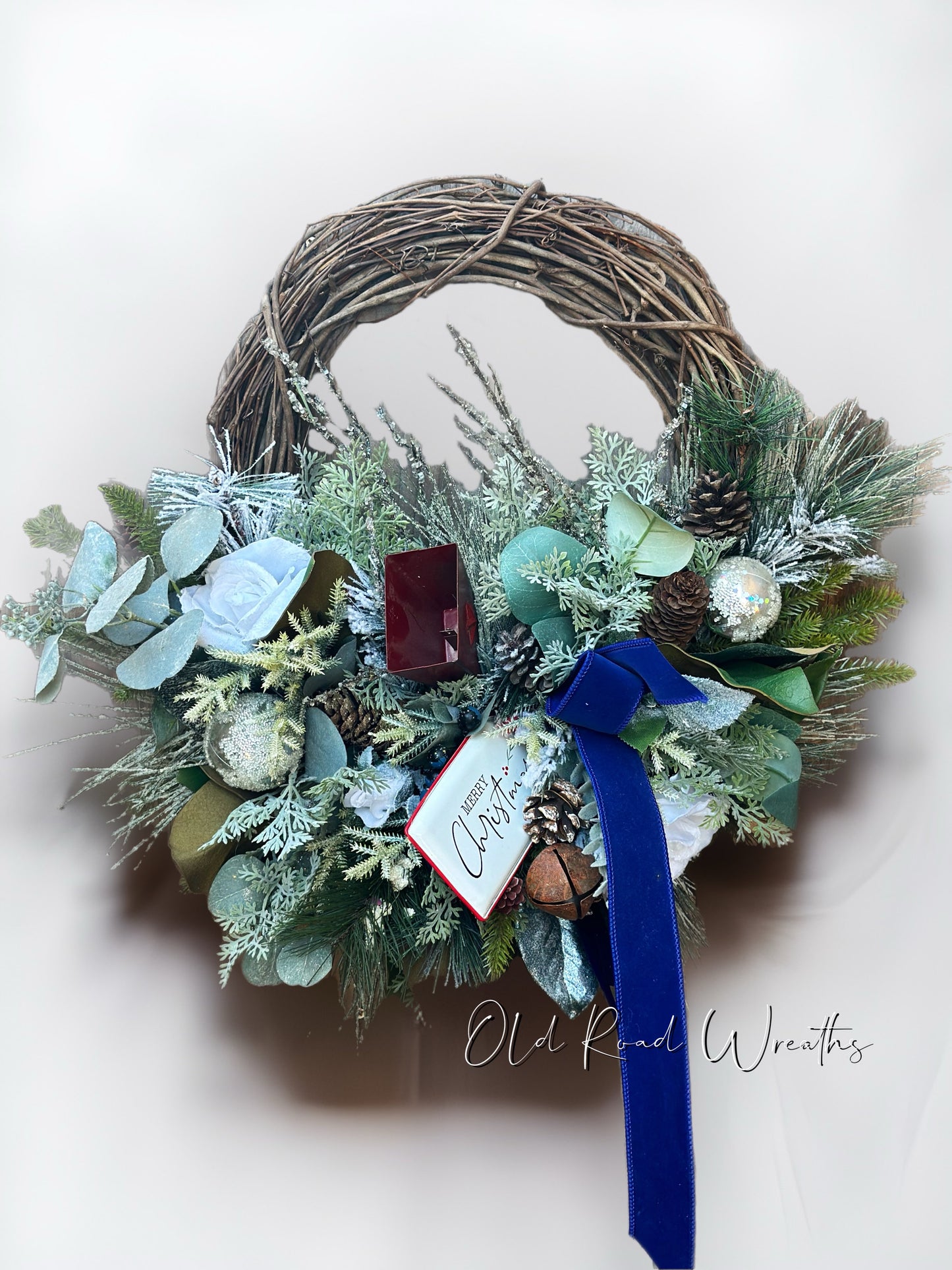 Christmas Neutral Wreath, Aspen
