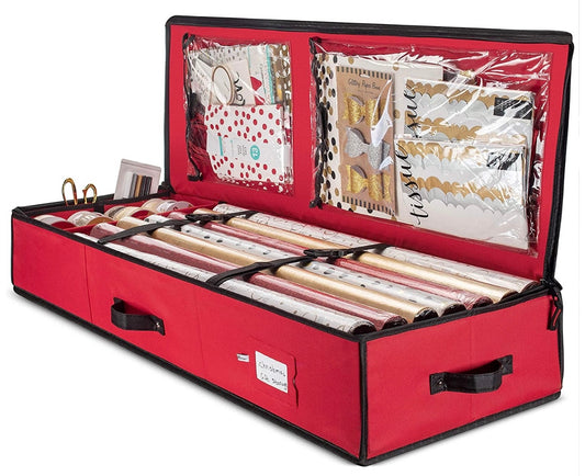 Heavy Duty Deluxe Gift Wrap Organizer, Keanu