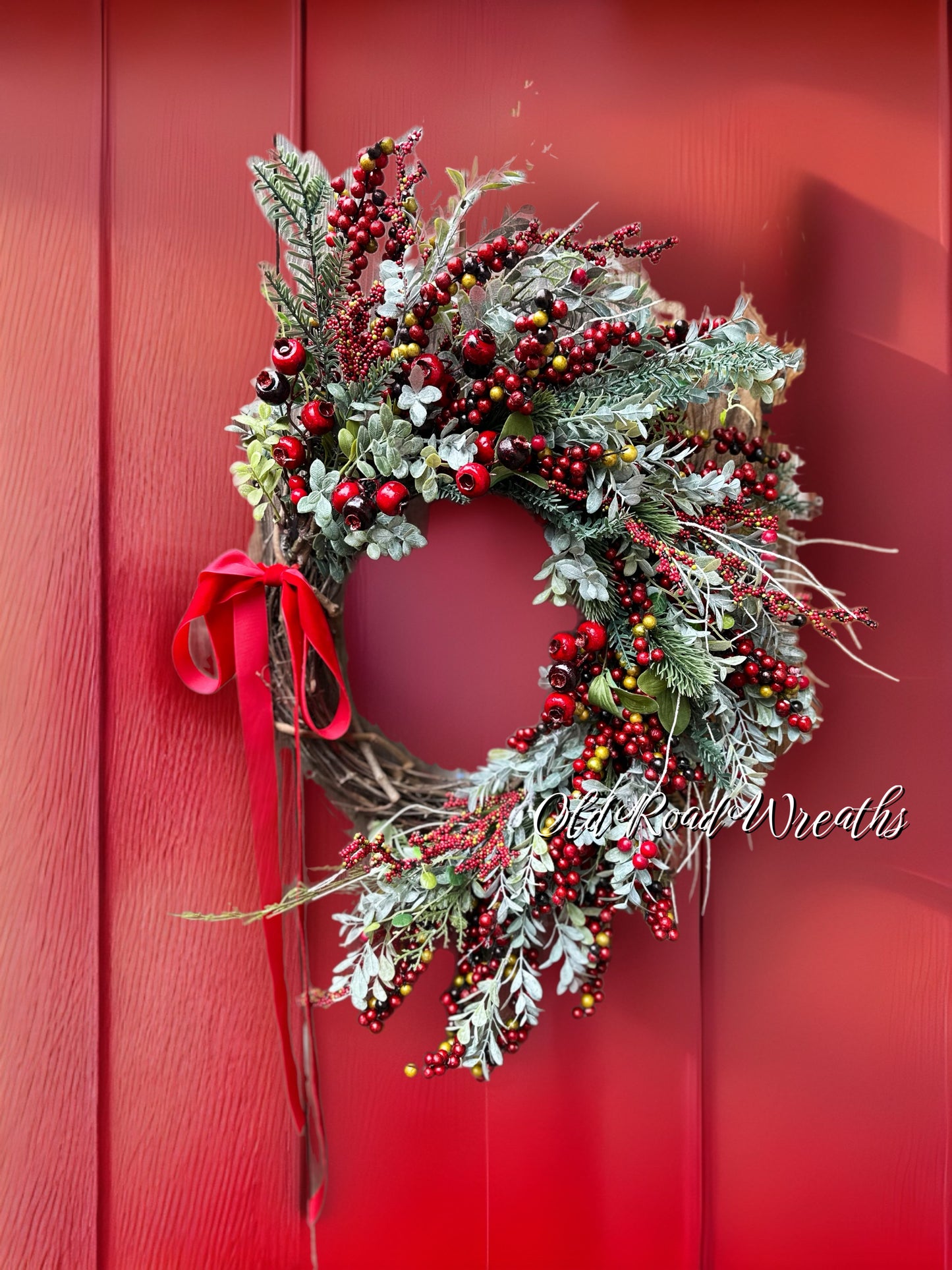 Very Berry Winter Wreath, Joy