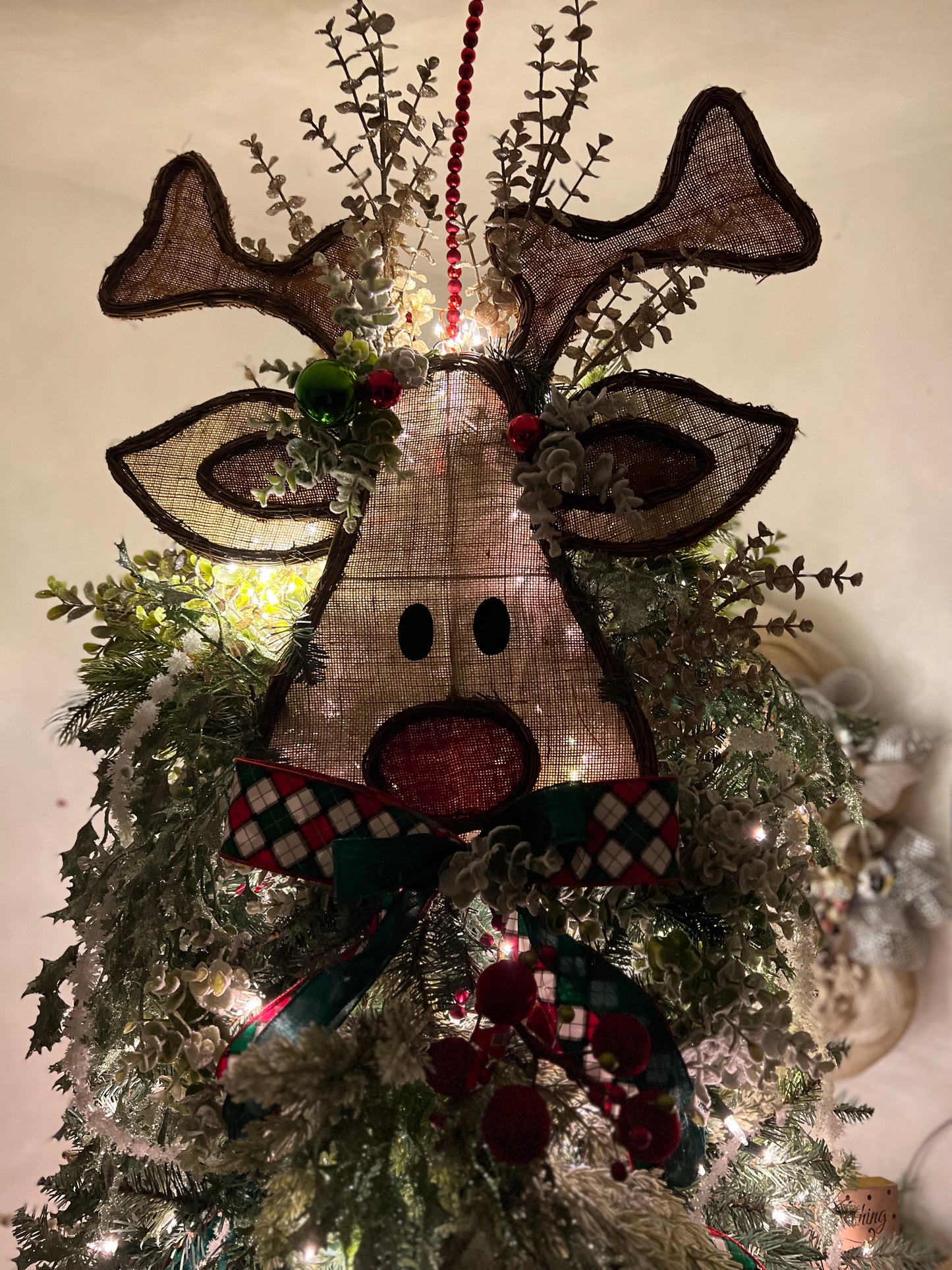 RJ Christmas Door Hanger, RJ