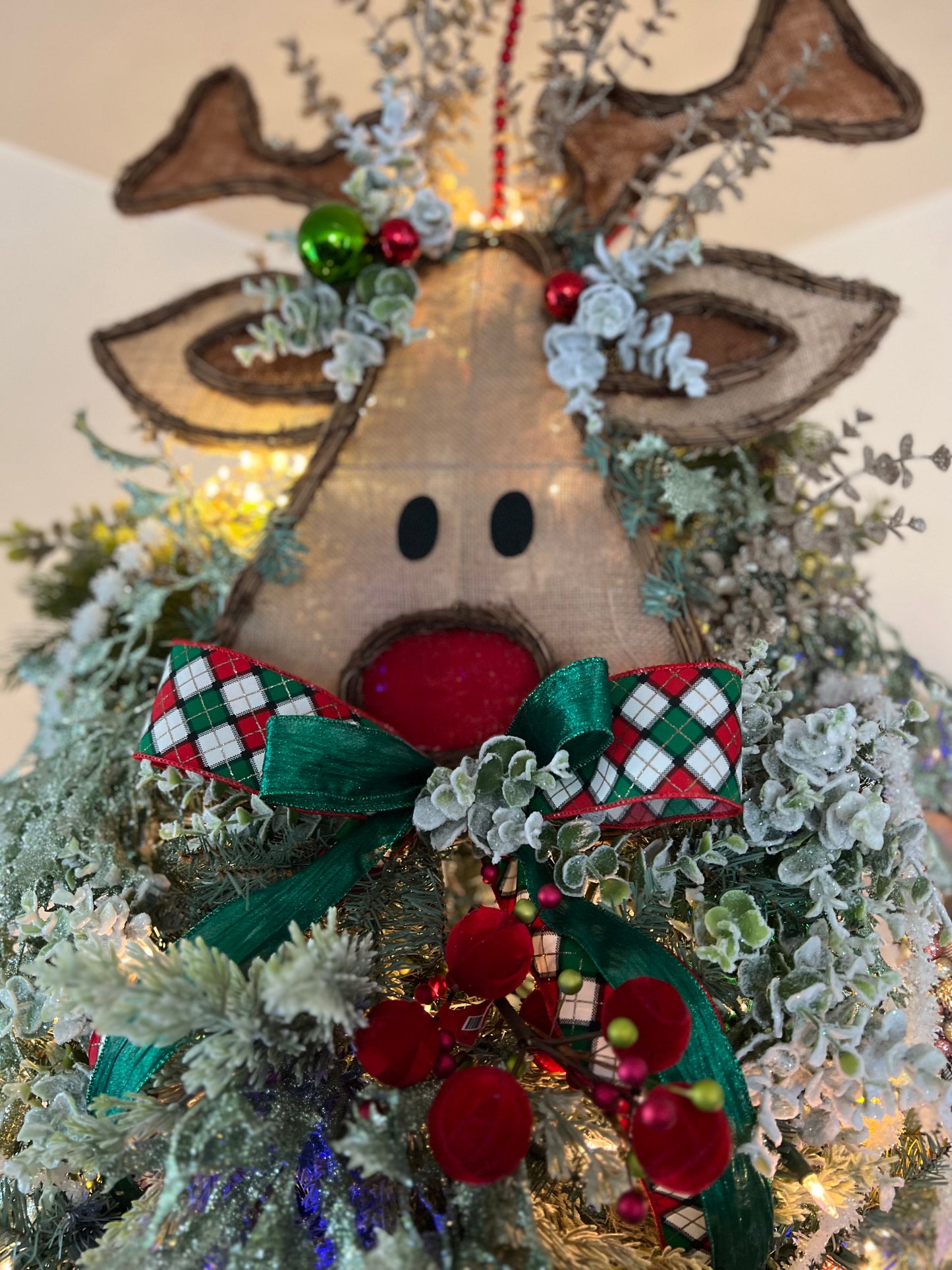 RJ Christmas Door Hanger, RJ