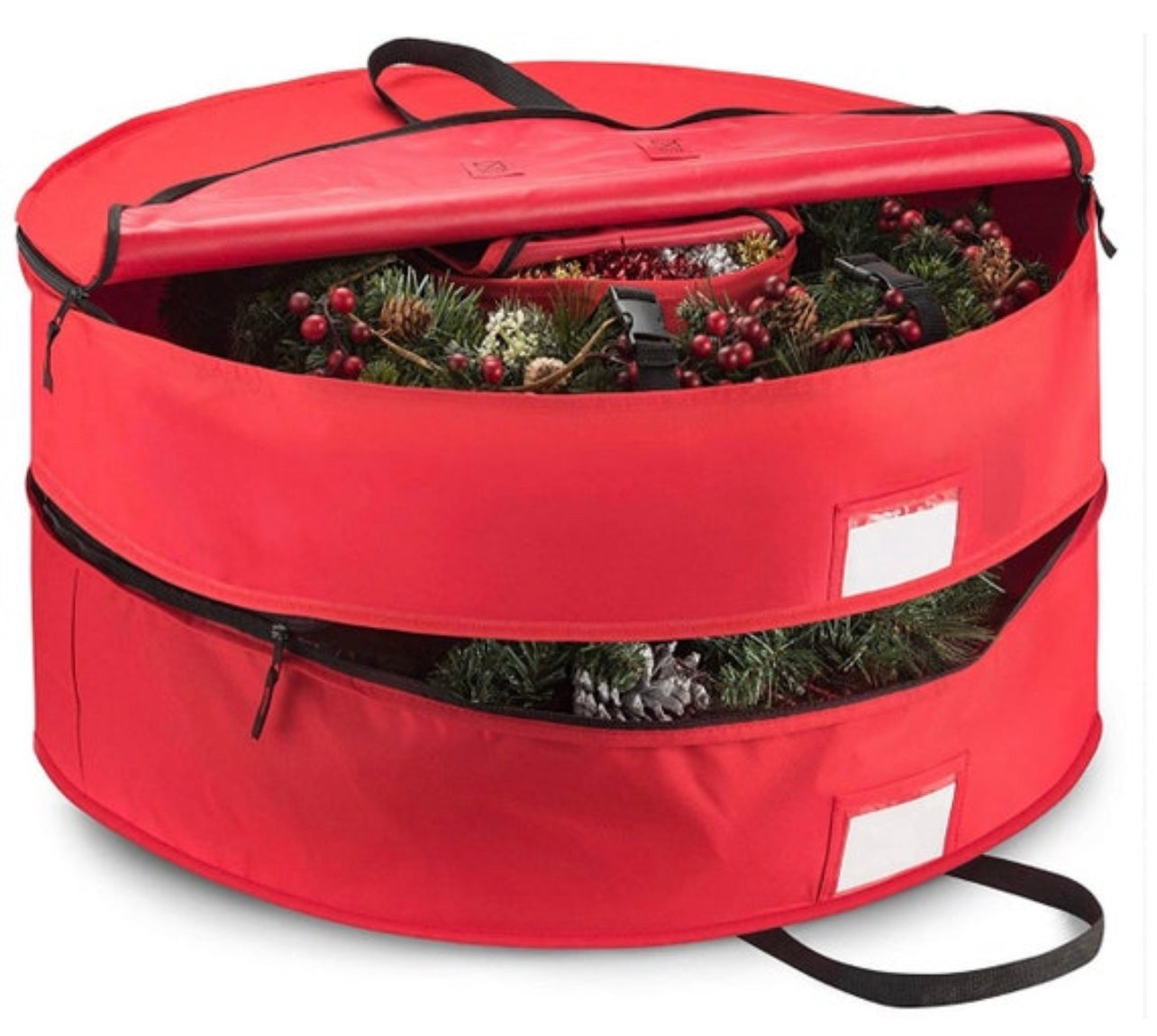 30” Double Wreath Storage Bag, Chris