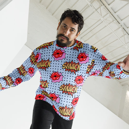 Smack Lips Unisex Sweatshirt