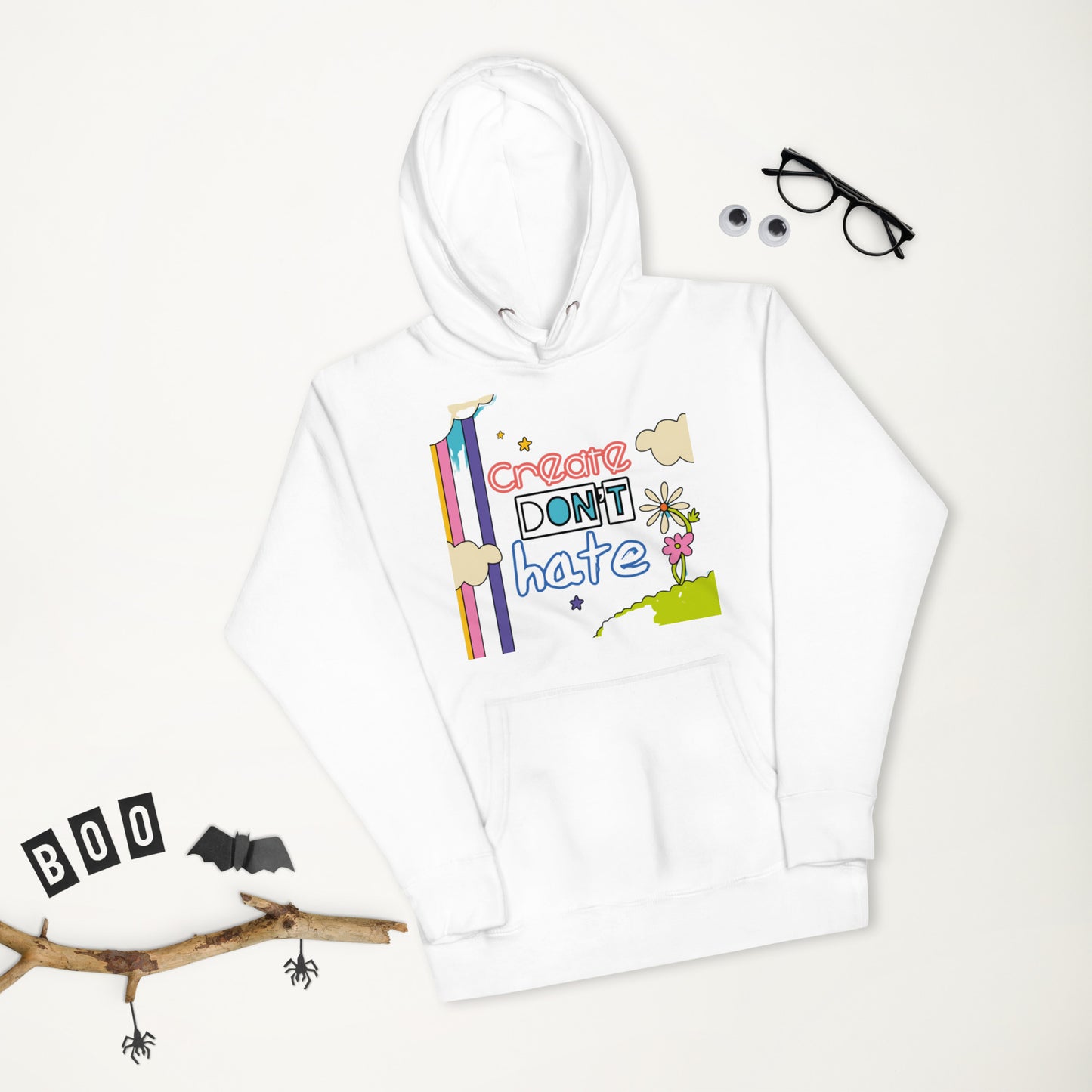 Create don’t Hate Unisex Hoodie